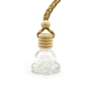 Tùy chỉnh cá nhân treo trống đẹp Nước hoa xe hơi chai thủy tinh khuếch tán hương thơm - Product Image 4