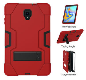 Custodia Defender per <span class=keywords><strong>Samsung</strong></span> <span class=keywords><strong>Galaxy</strong></span> <span class=keywords><strong>Tab</strong></span> <span class=keywords><strong>A</strong></span> <span class=keywords><strong>10.5</strong></span> pollici T590 T595 con cavalletto custodia protettiva antiurto per Tablet con armatura resistente - Product Image 5