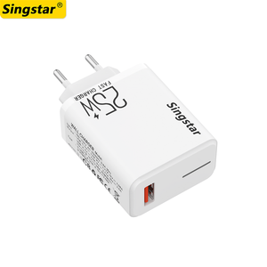 Cargador de pared de 25W con puerto USB A de carga rápida para teléfonos móviles Huawei, <span class=keywords><strong>Samsung</strong></span>, Oppo, Vivo, Xiaomi y OnePlus. - Product Image 6