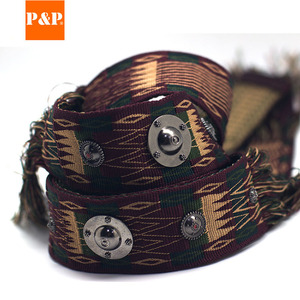 Nuevas correas únicas de estilo indio, cinturones de hombro de guitarra eléctrica tejidos de algodón, correa de guitarra popular a la venta - Product Image 3