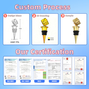 Bán Buôn Thiên Nga Pha Lê Trang Trí Nội Thất Phụ Kiện Rượu Vang Chai Nút Chai Ủng hộ Đám Cưới Quà Tặng Tái Sử Dụng Rượu Sâm Banh Kim Cương Rượu Stopper - Product Image 5