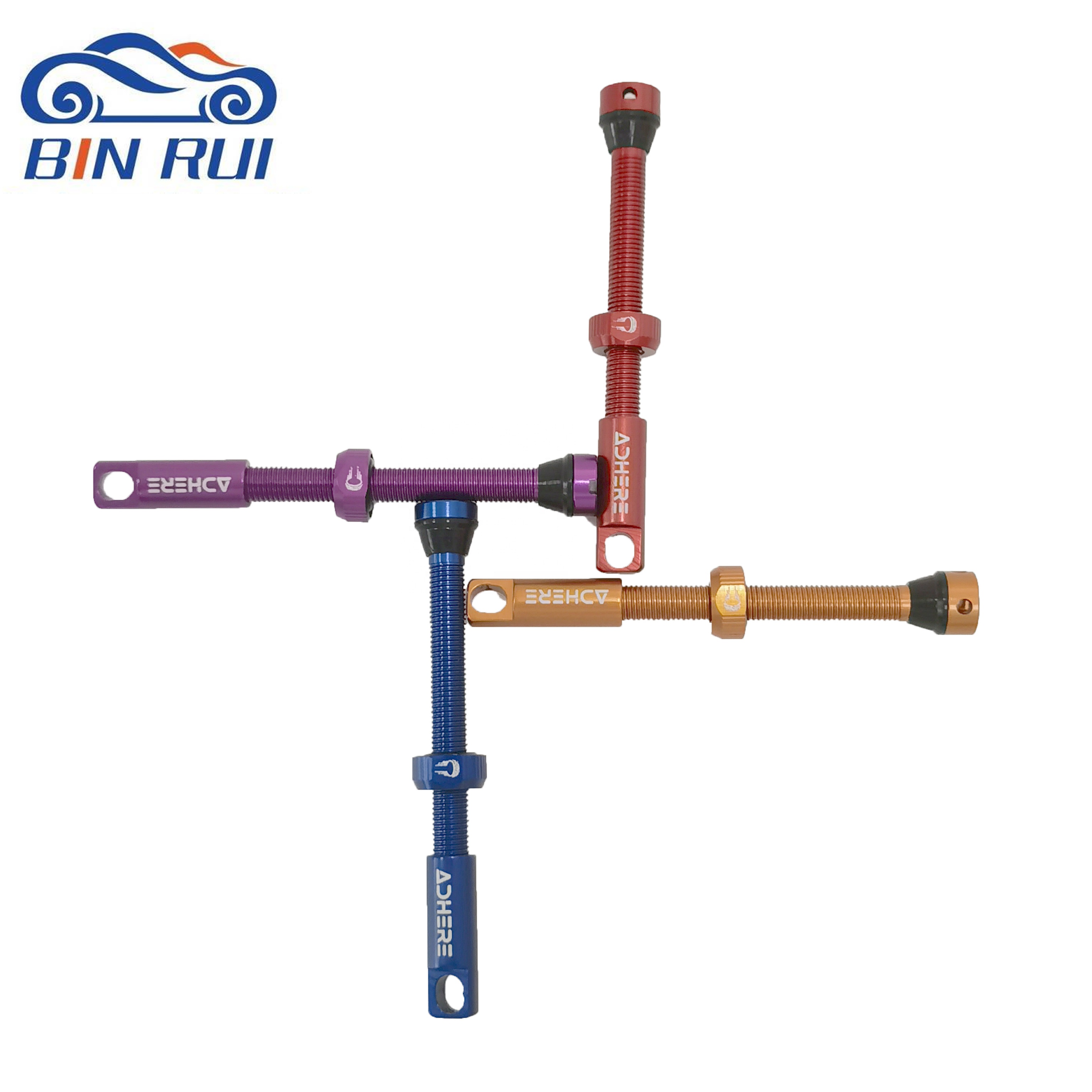 Бескамерный шток клапана для горного и дорожного велосипеда, допустимая шина для шоссейного или горного велосипеда, 100 шт. CN;JIA