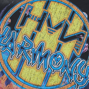 Camisetas HARMONY de bajo precio, estilo streetwear, con estampado de perforación en caliente, manga corta, casual, a la moda, para hombre. - Product Image 4