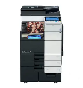 Sıcak satış ofis fotokopi Bizhub c258 c368 c308 kullanılan yazıcılar Konica Minolta fotokopi makinesi için renkli BASKI MAKİNESİ