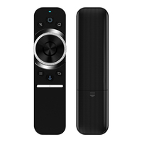 Souris volante W3, clavier mini sans fil double face à infrarouge fixe, télécommande vocale rechargeable USB 2.4G