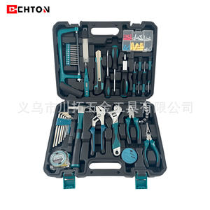 Chton – Kit d'outils de réparation domestique 108 pièces, jeu d'outils à douilles 1/4 po pour la rénovation et l'entretien de la maison - Product Image 2