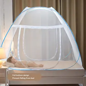 Cina automatico POP-UP pieghevole zanzariera tenda pieghevole pieghevole zanzariera per camera da letto