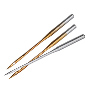 Aiguille Groz-Beckert DPx5 Gold pour machine à coudre à <span class=keywords><strong>double</strong></span> aiguille, machine à coudre à tête plate pour trous de serrage, machine à nouer - Product Image 4