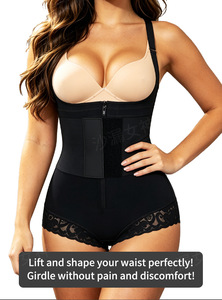 Meilleures ventes : Body colombien à haute compression, écologique, effet gainant, avec bretelles réglables et dentelle pour sculpter les fesses - Product Image 5