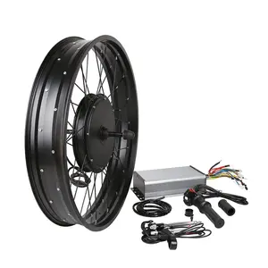 DIY 48V 3000W e bike fat tire ebike conversion kit for Mountain bicycle