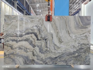 Lastre di Lusso in Quarzite Caravaggio, Quarzite Blu, Pietra Brasiliana, Granito per Piani di Lavoro e Decorazione Murale - Product Image 5