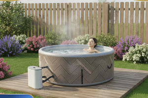 <span class=keywords><strong>Jacuzzi</strong></span> Inflable <span class=keywords><strong>Cuadrado</strong></span> con Jets de Masaje, Portátil, con Tecnología Drop Stitch, para Entusiastas del Fitness al Aire Libre, Precio al por Mayor - Product Image 2