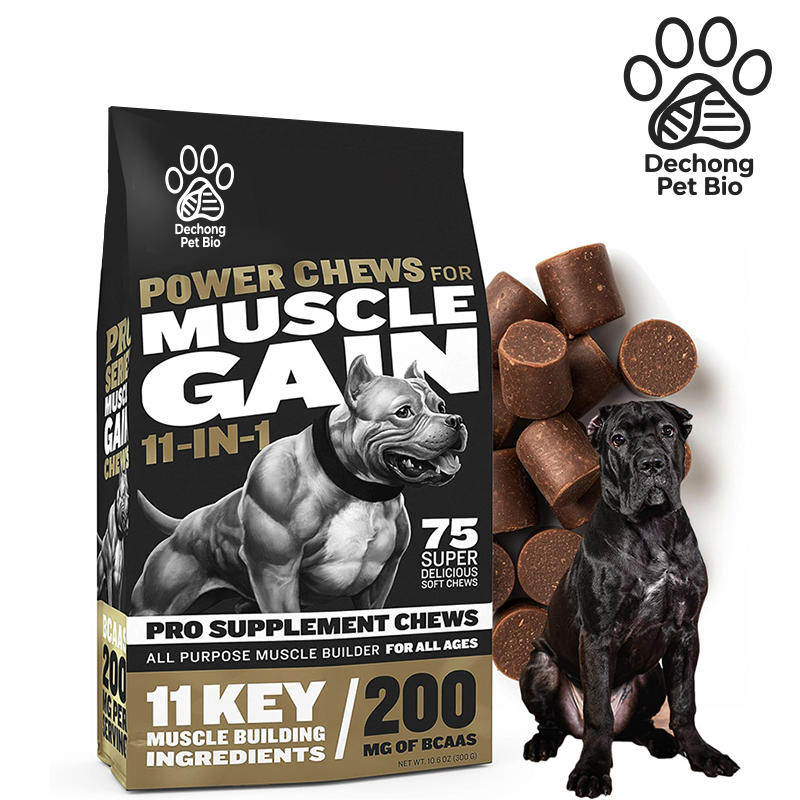 Premium Dog Muscle Soft Chews High
