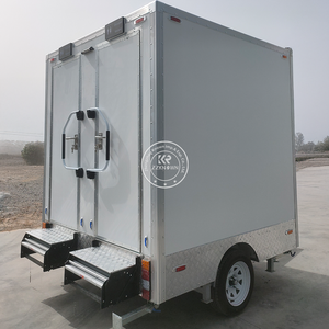 모바일 화장실 트레일러 고급 환기 편안한 디자인 화장실 트레일러 유리 섬유 유리 섬유 휴대용 화장실 - Product Image 6