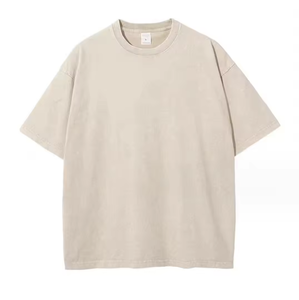 <strong>T</strong> <strong>Shirt</strong> for MenPlain <strong>T</strong> <strong>Shirt</strong> OEM Clothing 300 GSM Heavy Cotton Tee <strong>Custom</strong> Logo <strong>Printing</strong> <strong>3D</strong> Embossed Vintage White <strong>T</strong> <strong>Shirts</strong> - Product Image 3