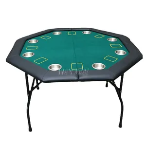 Petite table de poker texas hold em personnalisée de haute qualité