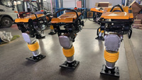 Compacteurs vibrants et compacteurs d'impact routier TOPMAI, petits, à essence et diesel, 3 kW, pour la construction de chaussées