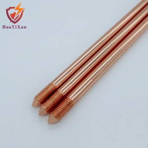 Thanh Nối Đất Hai Ren Bằng Thép Không Gỉ Mạ Đồng Để Nối Đất - Product Image 6