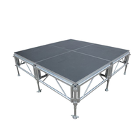 Scène mobile portable en aluminium pour activités de plein air, concerts, danse, expositions, à vendre