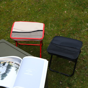 Sunsbuild Durable Portable Metal Folding <b>Stool</b> Ultra Light Camping Fishing Chair for Outdoor Lawn <b>Garden</b> & Hiking - Product Image 6