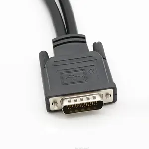 DMS 59pin pria ke HDMI/VGA/DVI Y kabel Splitter kabel adaptor kartu grafis