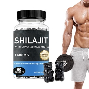 Gomas Orgânicas de Shilajit do Himalaia de Marca Privada Rápida, Doces de Shilajit Puro do Himalaia, Veganos, Estimulantes Cerebrais - Product Image 1