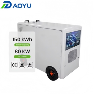 Nuevo Cargador Portátil para Vehículos Eléctricos de 150 kWh CC, 525.6 V, Banco de Energía EVSE Móvil, Estación de Carga Rápida Nivel 2, Soporte de Piso de Alta Resistencia - Product Image 4