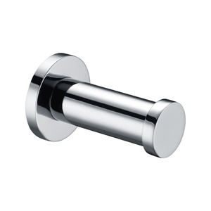 Gancio appendiabiti da parete nero opaco, facile da pulire, gancio singolo a scomparsa per asciugamani, accessorio da bagno - Product Image 3