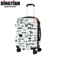 Ensemble de 3 valises de voyage en polycarbonate rigide avec serrure approuvée TSA, bagages légers pour les vacances en famille