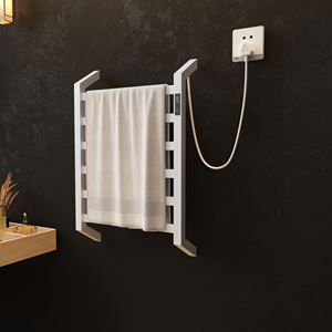 <span class=keywords><strong>Toallero</strong></span> eléctrico de 220V para baño, pantalla Digital táctil impermeable, <span class=keywords><strong>toallero</strong></span> de secado de calefacción eléctrica para hoteles - Product Image 3