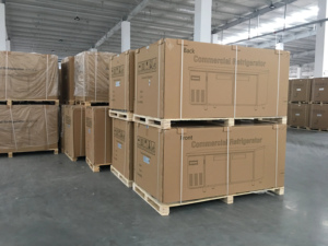 Mở tủ lạnh Rau Trái Cây sử dụng siêu thị làm mát không khí dưới bảng hiển thị tủ đông - Product Image 4