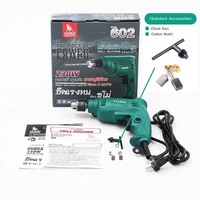 SUMO 602 Mini perceuse à main en acier et aluminium OEM/ODM Marteau de 6.5mm Perceuse électrique à noyau et à percussion Offre Spéciale