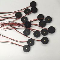 Buzzer piézoélectrique passif 1710 à son long et puissant de 90 dB, 17*4 mm, environnemental, 4000 Hz, alarme sonore forte, câble