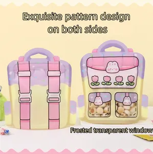 Cute Cartoon Backpack Model Packaging Bag For Children's Party Sweet Packages