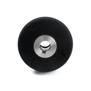 Rouleau en silicone de type R revêtu de caoutchouc EPDM personnalisé Roue en silicone de type U Rouleau en caoutchouc PU Roues motrices Roue Nbr entraînée - Product Image 3