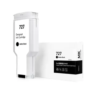 Tanque de tinta 727 Color Premium Compatible con <span class=keywords><strong>HP</strong></span> DesignJet T920 T1530 T1500 T2500 T2530 Impresora Genérico HP727 Cartucho de tinta - Product Image 6
