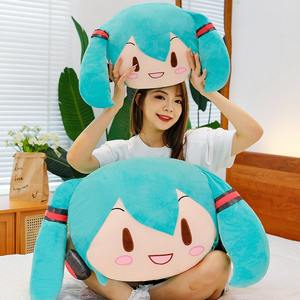 Peluche <span class=keywords><strong>de</strong></span> Hatsune <span class=keywords><strong>Miku</strong></span>, Serie <span class=keywords><strong>de</strong></span> Animación <span class=keywords><strong>de</strong></span> Dibujos Animados, Súper Suave, <span class=keywords><strong>Almohada</strong></span> <span class=keywords><strong>de</strong></span> Confort, Decoración del Hogar - Product Image 4