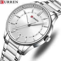 Montre CURREN 8430 pour homme, montre-bracelet de marque en gros, montre-bracelet étanche 3ATM, montre à quartz japonaise pour homme