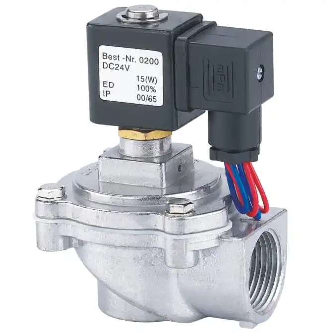 ASCO SCG353A044 yedek 2way açılı vana 1 inç AMF-25J solenoid darbeli vana