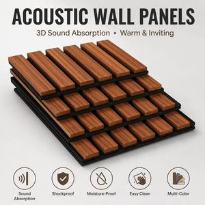 Panel <span class=keywords><strong>de</strong></span> Pared <span class=keywords><strong>de</strong></span> MDF Flexible y Ecológico Moderno con NRC <span class=keywords><strong>de</strong></span> 1.0 y 1 Año <span class=keywords><strong>de</strong></span> Garantía para Hoteles, Escuelas y <span class=keywords><strong>Diseño</strong></span> Gráfico <span class=keywords><strong>de</strong></span> Estudios - Product Image 4