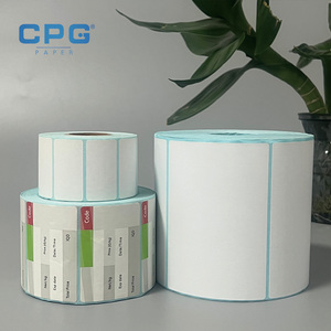 Etiqueta Adhesiva Personalizada al por Mayor, Resistente al Agua y al Aceite, Ecológica, Libre de BPA, para Transferencia Térmica, 100X150mm, para Logística y Albaranes - Product Image 1