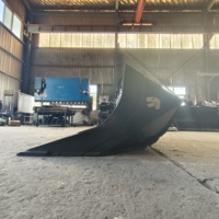 Bucket Lumpur Excavator RSBM Tipe Eropa, Bucket Pembersih Parit, Bucket Grading, Aksesoris Tepi Halus