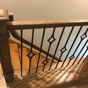 HUAART Wood <strong>Stair</strong> Baluster Spindles Newel Post Handrail High Quality Modern <strong>Stair</strong> Baluster Railing <strong>S</strong> Indoor - Product Image 5