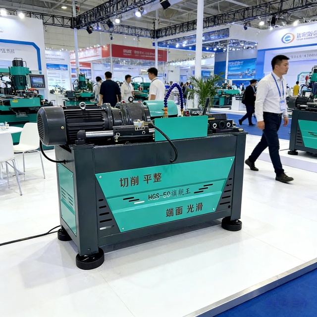 Lingxing Power Automatic Rebar Threading Thread Rolling Machine for Steel Bars High Capacity 40-60/h Construction Fastener