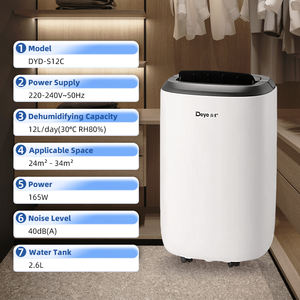 <span class=keywords><strong>Deshumidificador</strong></span> doméstico de bajo ruido, <span class=keywords><strong>deshumidificador</strong></span> portátil de <span class=keywords><strong>12</strong></span> <span class=keywords><strong>litros</strong></span>, secador de aire comercial, <span class=keywords><strong>deshumidificador</strong></span> - Product Image 2