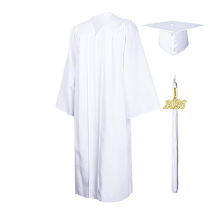 Toga da Laurea - Abbigliamento per Studenti Maschi e Femmine Durante la Stagione di Laurea; Abito per la Laurea Superiore; Toga per Diploma - Product Image 2