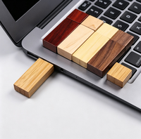 Flashdisk Kayu Logo Kustom 2GB 4GB 8GB 16GB 32GB Harga Grosir Memory Stick Hadiah Promosi