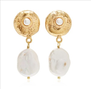 Pendientes de Diseño Colgante de Moda <span class=keywords><strong>Poliva</strong></span> Chapados en Oro de 18K, Pendientes Colgantes - Product Image 1