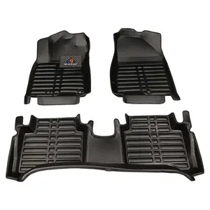 Right Hand Driving Car Floor Mats Surface EVA/XPE Anti Slip Fabric Pvc/plastic PVC Full Set 3 Pcs 20 0.8*0.8*0.5 * For Prius