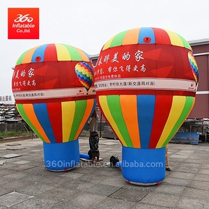 Ballon gonflable géant <span class=keywords><strong>en</strong></span> forme d'air chaud, couleur arc-<span class=keywords><strong>en</strong></span>-ciel pour gonflables personnalisés - Product Image 3